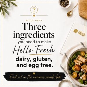 HelloFresh allergy friendly dishes
